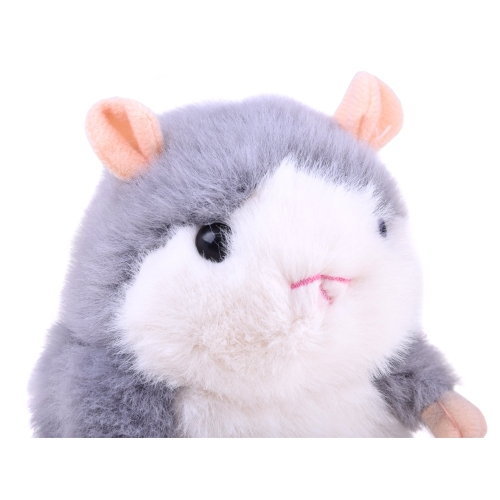 Gadający Powtarzający Chomik Szary ZA3453